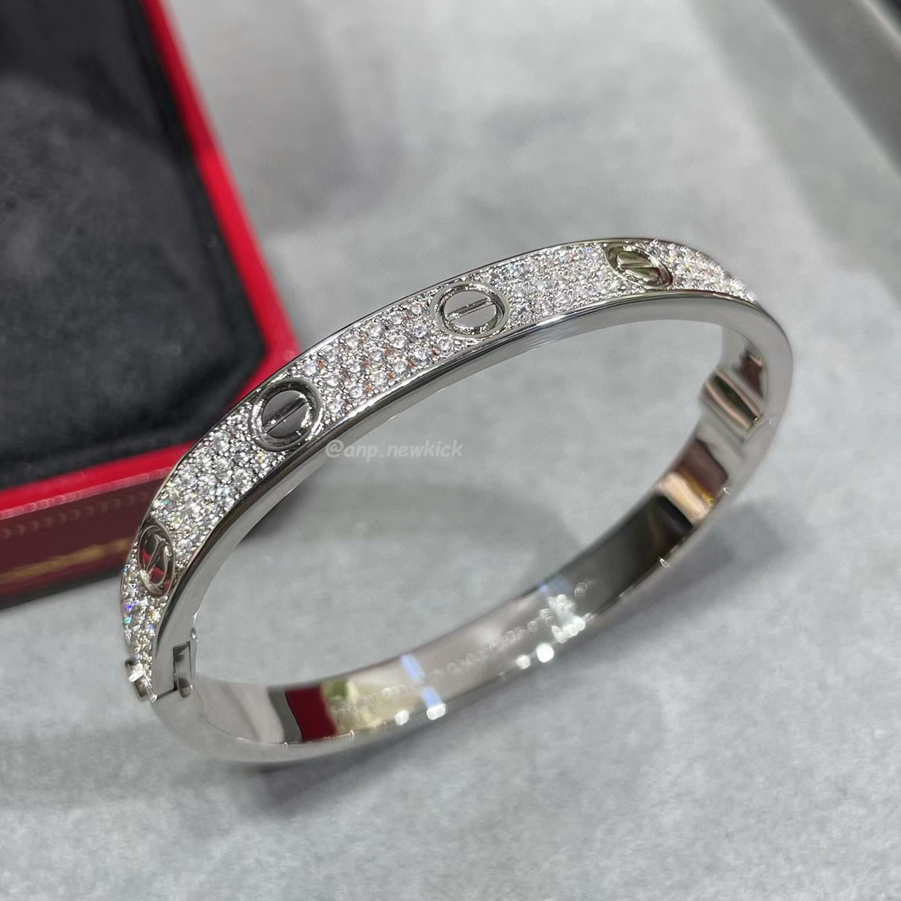 Cartier Bracelet Wide Version Full Sky Star Gold Rose Gold Platinum (7) - newkick.cc